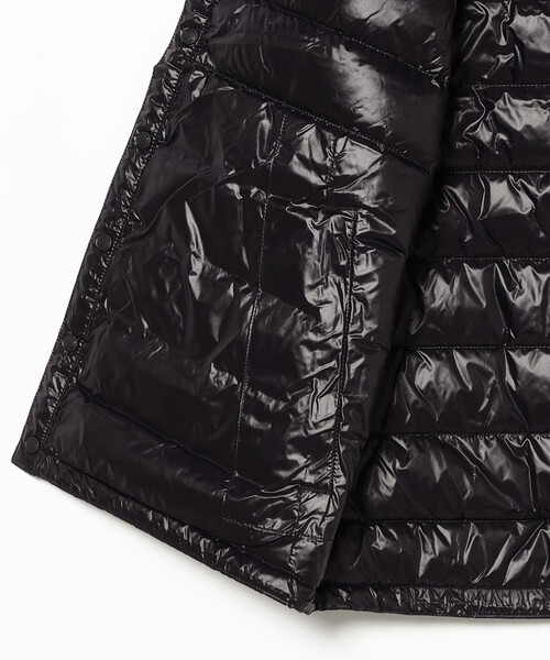 DANTON(ダントン)の「DANTON / CREWNECK INNER DOWN VEST(ベスト・レディース・オフホワイト/オリーブ/ブラック・MEDIUM)」の5枚目の写真