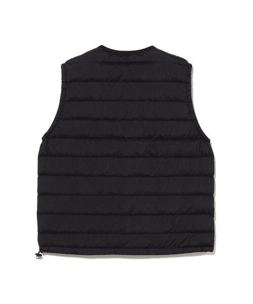 DANTON(ダントン)の「DANTON / CREWNECK INNER DOWN VEST(ベスト・レディース・オフホワイト/オリーブ/ブラック・MEDIUM)」の6枚目の写真