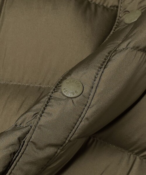 DANTON(ダントン)の「DANTON / CREWNECK INNER DOWN VEST(ベスト・レディース・オフホワイト/オリーブ/ブラック・MEDIUM)」の12枚目の写真