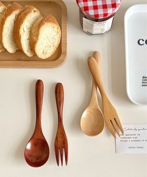 Made in I(ChCAC)WarmWood Cutlery Set(Jg[)