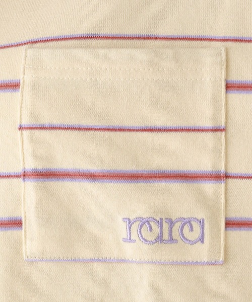 repipi armario（レピピ アルマリオ）の「マルチボーダールーズポロトップス（Tシャツ/カットソー・キッズ・ブラック/アイボリー/ブラウン・MEDIUM/SMALL/LARGE）」の18枚目の写真