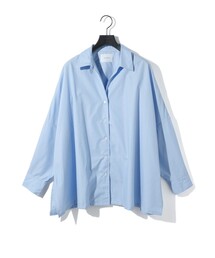 MIDIUMISOLID for Ladies スキッパーポンチョシャツ