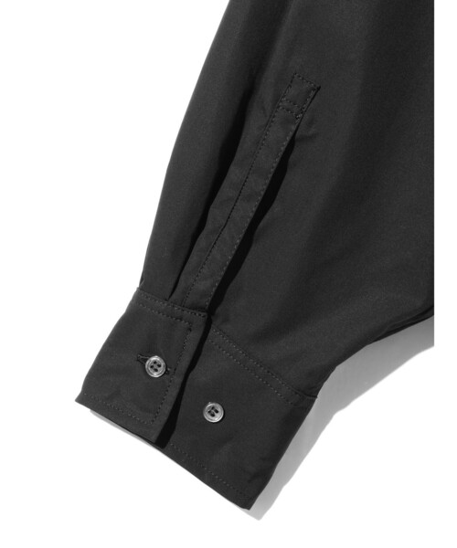 MIDIUMISOLID（ミディウミソリッド）の「MIDIUMISOLID for Ladies スキッパーポンチョシャツ（シャツ/ブラウス・レディース・オフホワイト/ピンク/ライトブルー/ブラック・FREE）」の13枚目の写真