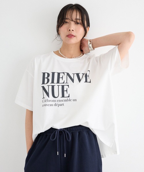 tシャツ BARNYARDSTORM / ワイドシルエットロゴプルオーバー レディース BARNYARDSTORM tシャツ / ワイドシルエットロゴプルオーバー