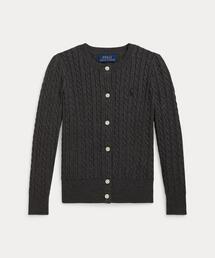 美品ラルフローレン ニットカーディガン ポンチョ グレー 切替 ウール 美品ラルフローレン ニットカーディガン ポンチョ グレー 切替