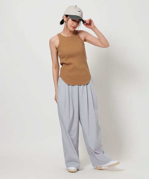 FILA(フィラ)の「【別注】<FILA>ピグメント コンビ キャップ(キャップ・レディース・ライトグレー/ブラウン・FREE)」の5枚目の写真