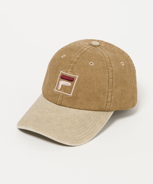 FILA(フィラ)の「【別注】<FILA>ピグメント コンビ キャップ(キャップ・レディース・ライトグレー/ブラウン・FREE)」の8枚目の写真