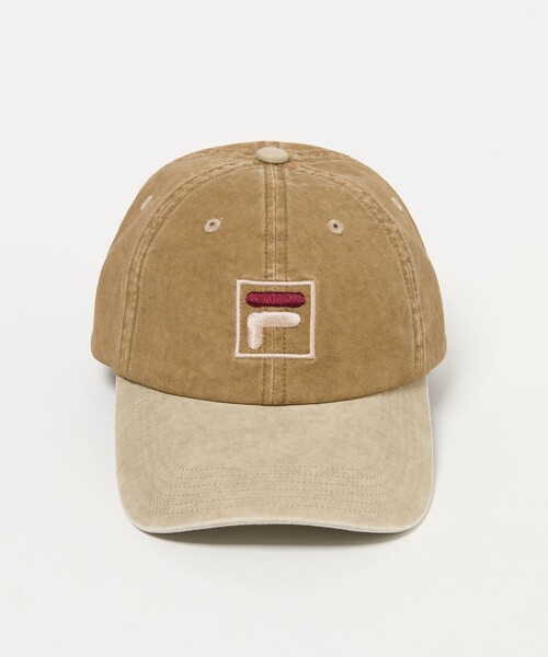 FILA(フィラ)の「【別注】<FILA>ピグメント コンビ キャップ(キャップ・レディース・ライトグレー/ブラウン・FREE)」の9枚目の写真