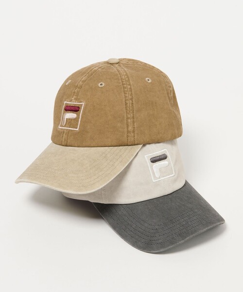 FILA(フィラ)の「【別注】<FILA>ピグメント コンビ キャップ(キャップ・レディース・ライトグレー/ブラウン・FREE)」の20枚目の写真