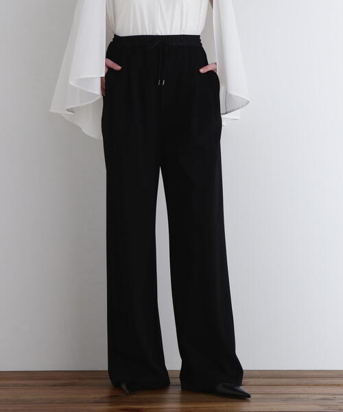 LE PHIL(ルフィル)の「ヴィスポンチワイドパンツ(その他パンツ・レディース・ホワイト/ブラウン/ブラック・0/1)」の9枚目の写真