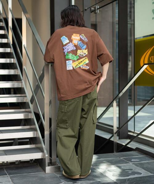 ∴WEGO/BENDAVIS別注クールタッチグラフィックT（Tシャツ/カットソー