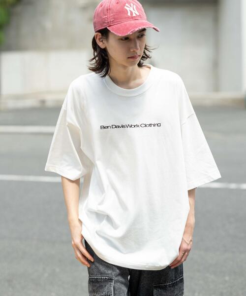 BEN DAVIS(ベンデイビス)の「∴WEGO/BENDAVIS別注クールタッチグラフィックT(Tシャツ/カットソー・メンズ・ブラウン/ブラック/ホワイト/ピンク・LARGE/MEDIUM/SMALL)」の12枚目の写真