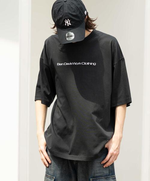 BEN DAVIS(ベンデイビス)の「∴WEGO/BENDAVIS別注クールタッチグラフィックT(Tシャツ/カットソー・メンズ・ブラウン/ブラック/ホワイト/ピンク・LARGE/MEDIUM/SMALL)」の14枚目の写真