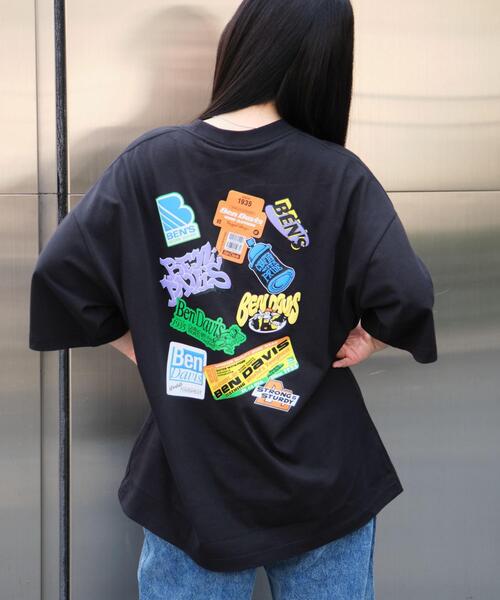 BEN DAVIS(ベンデイビス)の「∴WEGO/BENDAVIS別注クールタッチグラフィックT(Tシャツ/カットソー・メンズ・ブラウン/ブラック/ホワイト/ピンク・LARGE/MEDIUM/SMALL)」の20枚目の写真