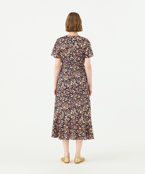 ballsey 花柄カシュクールワンピース BALLSEY（ボールジィ）の「フィールドフラワープリント