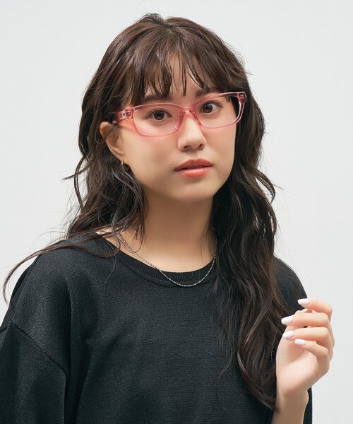 Zoff｜takashi kumagai ウェリントン型 メガネ｜横長フレーム｜黒縁