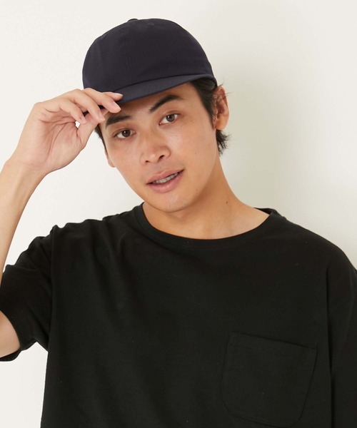 BLUE BLUE（ブルーブルー）の「TCリップストップ ストレッチキャップ（キャップ・メンズ・グリーン/ネイビー・ONE）」の11枚目の写真