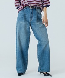 ROSE BUD | (CREOLME)WIDE DENIM PANTS(デニムパンツ)