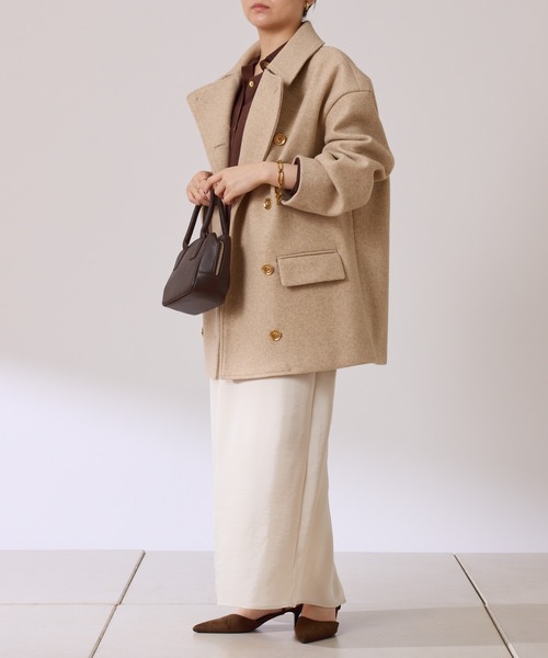 セール】メタルボタンPコート（ピーコート）｜COLLAGE GALLARDAGALANTE