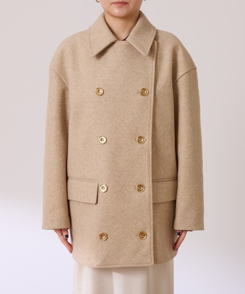 メタルボタンPコート（ピーコート）｜COLLAGE GALLARDAGALANTE