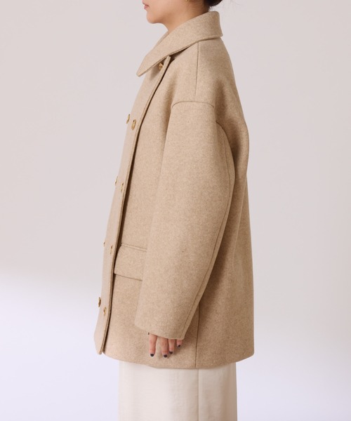 セール】メタルボタンPコート（ピーコート）｜COLLAGE GALLARDAGALANTE