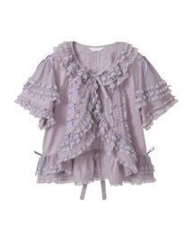 &ellecy パープル レース トップス トップス（パープル/紫色系・レース）ファッション通販 - ZOZOTOWN