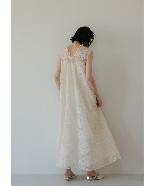 Prism lace A-line dress（ドレス）｜LE'RURE（リルアー）の