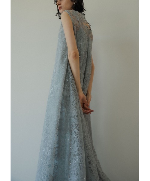 Prism lace A-line dress（ドレス）｜LE'RURE（リルアー）の