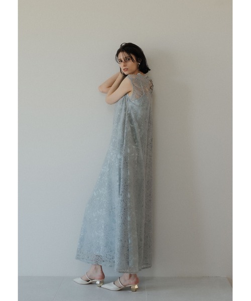 Prism lace A-line dress（ドレス）｜LE'RURE（リルアー）の