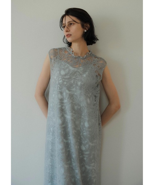 Prism lace A-line dress（ドレス）｜LE'RURE（リルアー）の