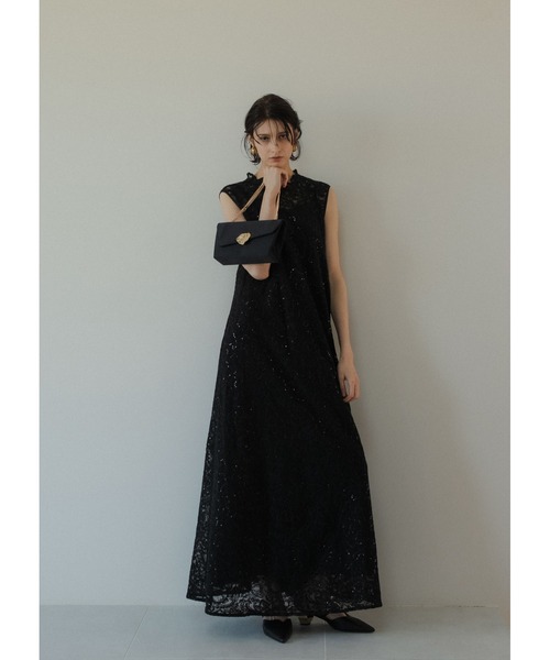 Prism lace A-line dress（ドレス）｜LE'RURE（リルアー）の