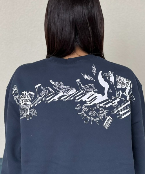 CHUMS（チャムス）の「【CHUMS】Adventure Crew Top（スウェット・メンズ・ナチュラル/グレー/ネイビー・LARGE/MEDIUM/X-LARGE）」の13枚目の写真
