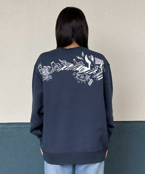 CHUMS（チャムス）の「【CHUMS】Adventure Crew Top（スウェット・メンズ・ナチュラル/グレー/ネイビー・LARGE/MEDIUM/X-LARGE）」の7枚目の写真