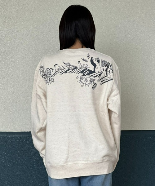 CHUMS（チャムス）の「【CHUMS】Adventure Crew Top（スウェット・メンズ・ナチュラル/グレー/ネイビー・LARGE/MEDIUM/X-LARGE）」の6枚目の写真