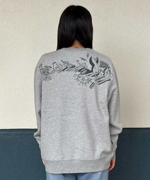 CHUMS（チャムス）の「【CHUMS】Adventure Crew Top（スウェット・メンズ・ナチュラル/グレー/ネイビー・LARGE/MEDIUM/X-LARGE）」の5枚目の写真