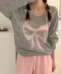 2WAY MIX PINK SHAGGY BUSTIER（その他トップス）｜Ameri