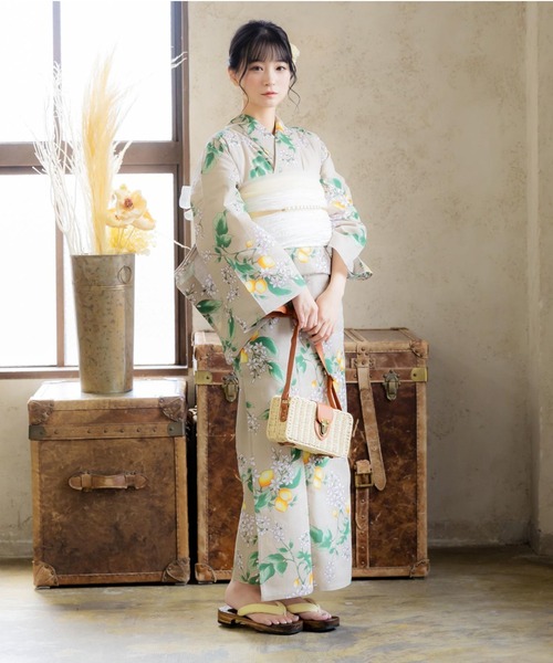 kimonomachi（キモノマチ）の「レディース 浴衣2点セット（浴衣