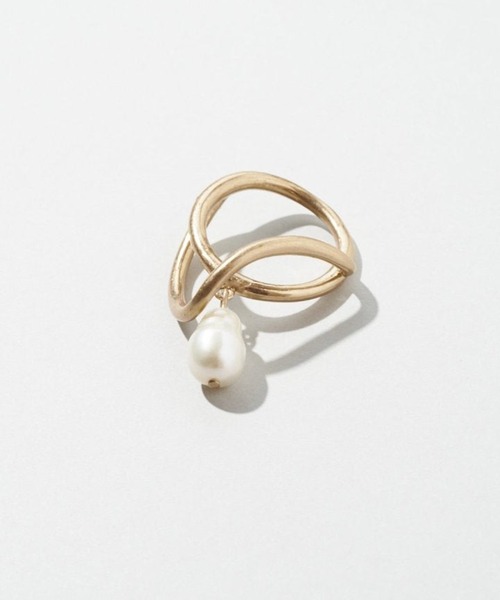 GOLDY(ゴールディ)の「【GOLDY】淡水パールリング 5250903(リング・レディース・ゴールド系その他/シルバー系1/ゴールド/シルバー・FREE)」の4枚目の写真