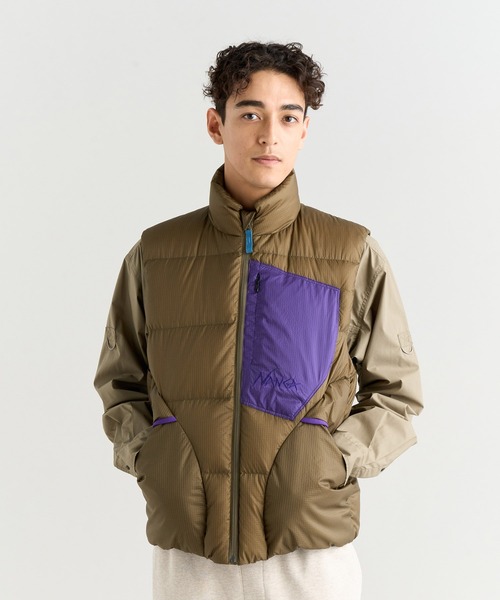 MAZENO RIDGE VEST/マゼノリッジ ベスト（ダウンジャケット/コート