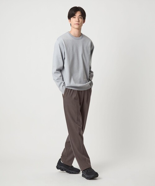 TRカルゼ 裏起毛 オルマイ ワイド パンツ -2WAYストレッチ-（その他