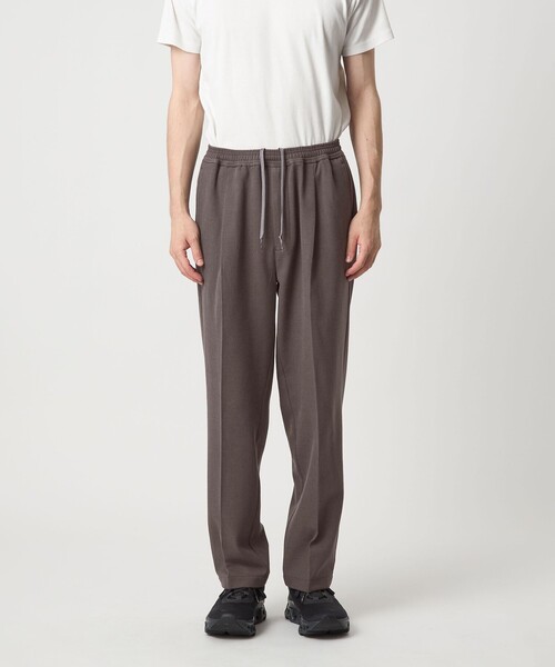 green label relaxing(グリーンレーベルリラクシング)の「TRカルゼ 裏起毛 オルマイ ワイド パンツ -2WAYストレッチ-(その他パンツ・メンズ・ブラック/モカ/ダークグリーン・S/M/L/XL)」の15枚目の写真