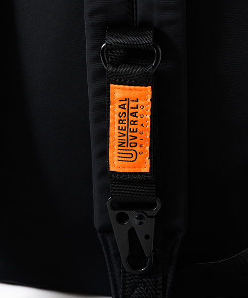UNIVERSAL OVERALL(ユニバーサルオーバーオール)の「【UNIVERSAL OVERALL/ユニバーサルオーバーオール 】11ポケットリュックサック/BACKPACK/マットナイロン/ユニセックス【WEB限定】(バックパック/リュック・メンズ・ブラック/グリーン/ネイビー・フリー)」の16枚目の写真