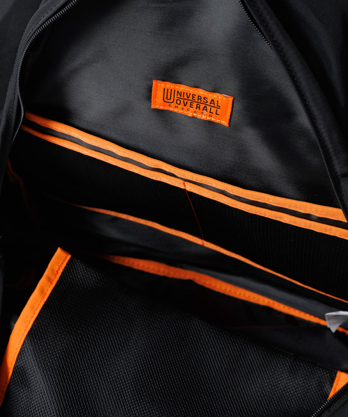 UNIVERSAL OVERALL(ユニバーサルオーバーオール)の「【UNIVERSAL OVERALL/ユニバーサルオーバーオール 】11ポケットリュックサック/BACKPACK/マットナイロン/ユニセックス【WEB限定】(バックパック/リュック・メンズ・ブラック/グリーン/ネイビー・フリー)」の6枚目の写真