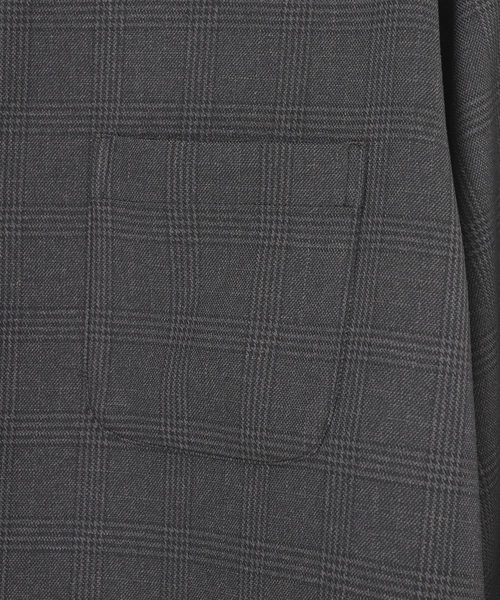 B.C STOCK(ベーセーストック)の「LANATEC(R) リラックス レギュラーカラーシャツ(シャツ/ブラウス・メンズ・ブラウン/ネイビー/ベージュ/ブラック系その他・MEDIUM/LARGE)」の6枚目の写真