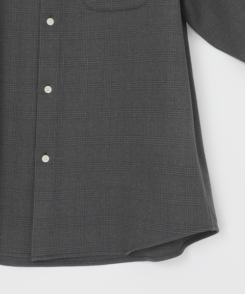 B.C STOCK(ベーセーストック)の「LANATEC(R) リラックス レギュラーカラーシャツ(シャツ/ブラウス・メンズ・ブラウン/ネイビー/ベージュ/ブラック系その他・MEDIUM/LARGE)」の8枚目の写真