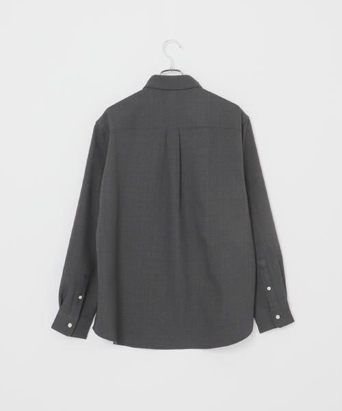 B.C STOCK(ベーセーストック)の「LANATEC(R) リラックス レギュラーカラーシャツ(シャツ/ブラウス・メンズ・ブラウン/ネイビー/ベージュ/ブラック系その他・MEDIUM/LARGE)」の10枚目の写真