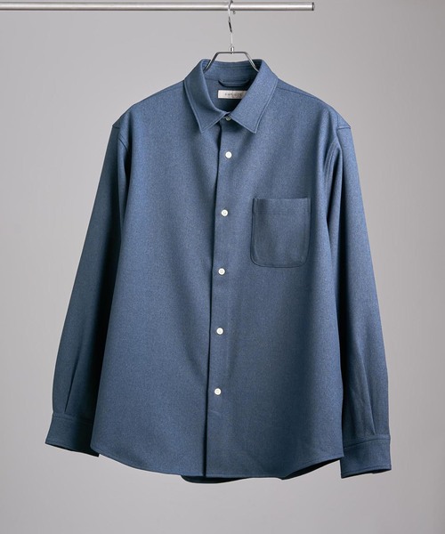 B.C STOCK(ベーセーストック)の「LANATEC(R) リラックス レギュラーカラーシャツ(シャツ/ブラウス・メンズ・ブラウン/ネイビー/ベージュ/ブラック系その他・MEDIUM/LARGE)」の21枚目の写真