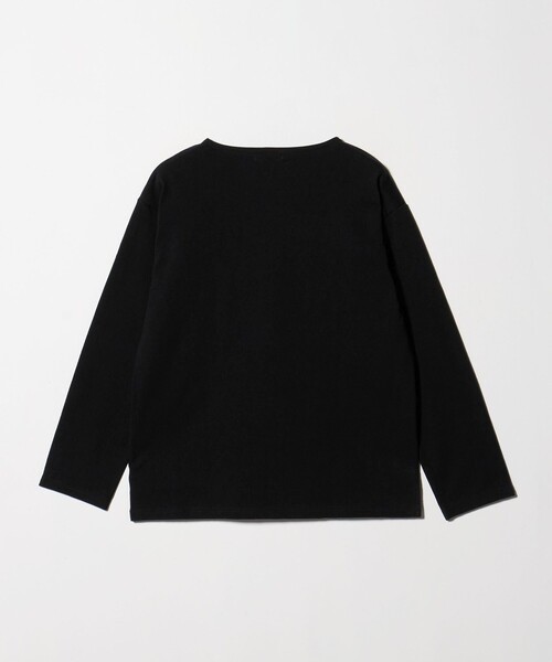 UNITED ARROWS（ユナイテッドアローズ）の「吊り編み天竺 バスクシャツ 「SLOW &　」（Tシャツ/カットソー・メンズ・レッド/ブラック・L/M/S/XL）」の19枚目の写真