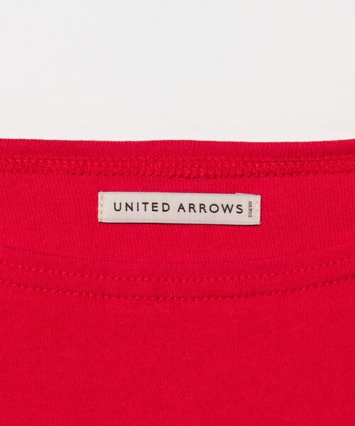 吊り編み天竺 バスクシャツ 「SLOW & 」（Tシャツ/カットソー