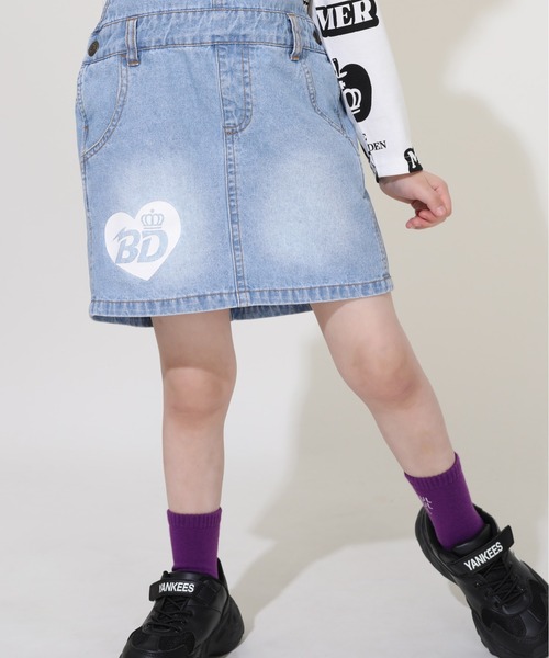 セール】デニムジャンパースカート 0848K（ワンピース）｜BABYDOLL